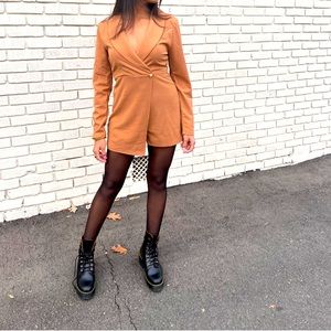 Vestique romper blazer suit